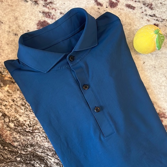 Lululemon Sz Large Mens Polo - Picture 3 of 13